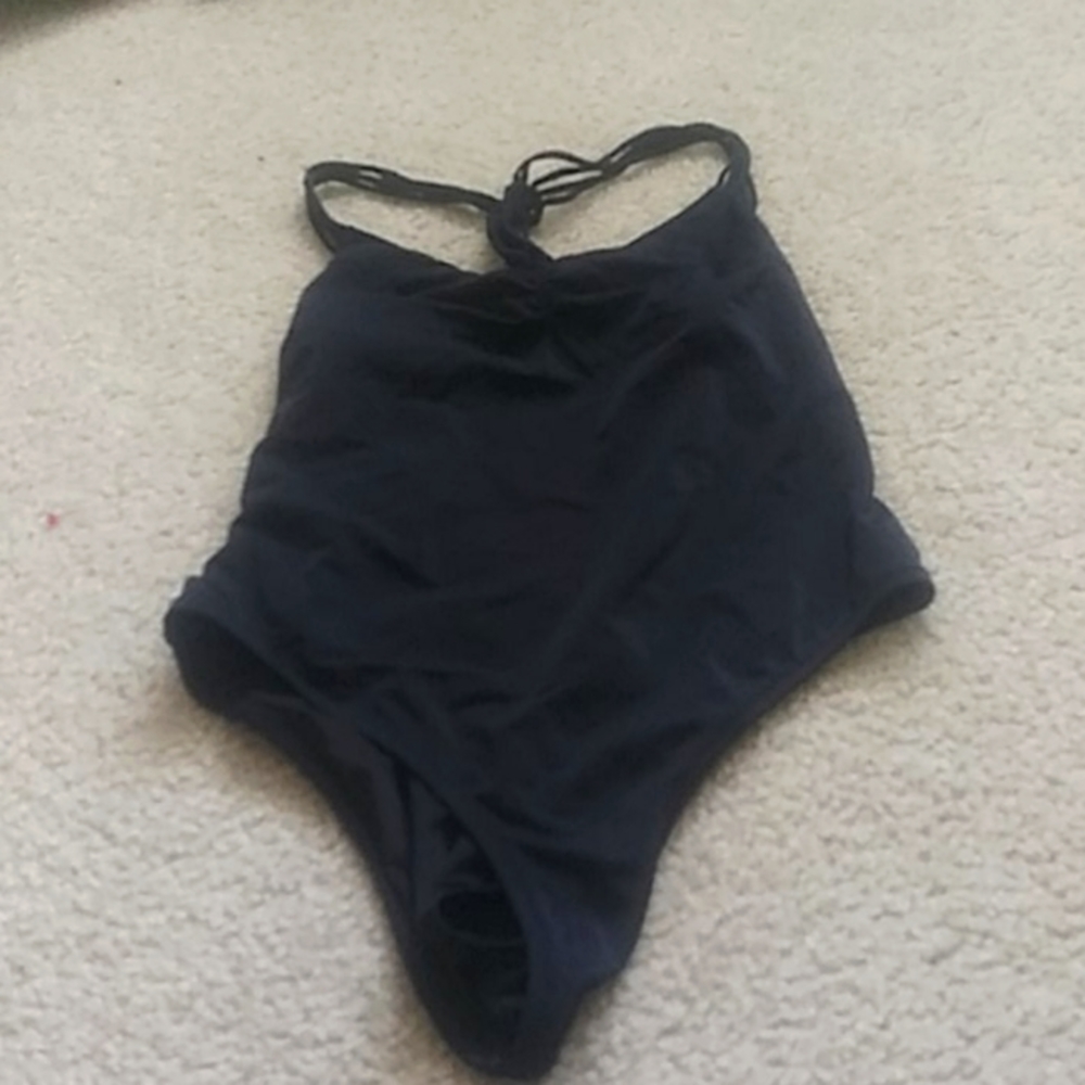 Women's black One piece swimsuit